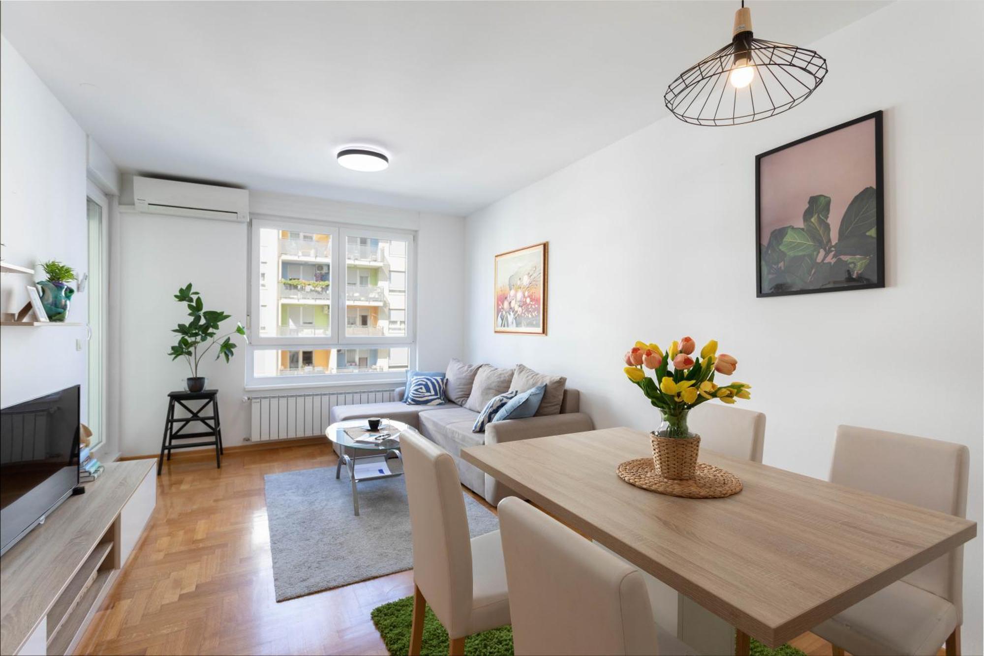 Sunny 1Bdr With Balcony & Parking Apartment Zagreb Exterior foto