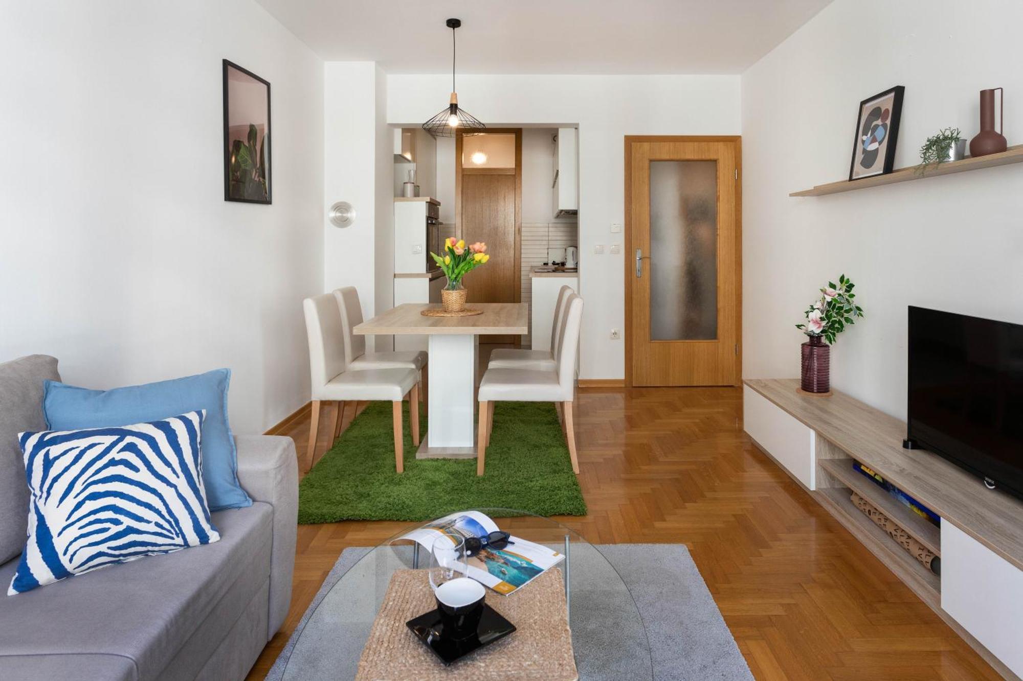 Sunny 1Bdr With Balcony & Parking Apartment Zagreb Exterior foto