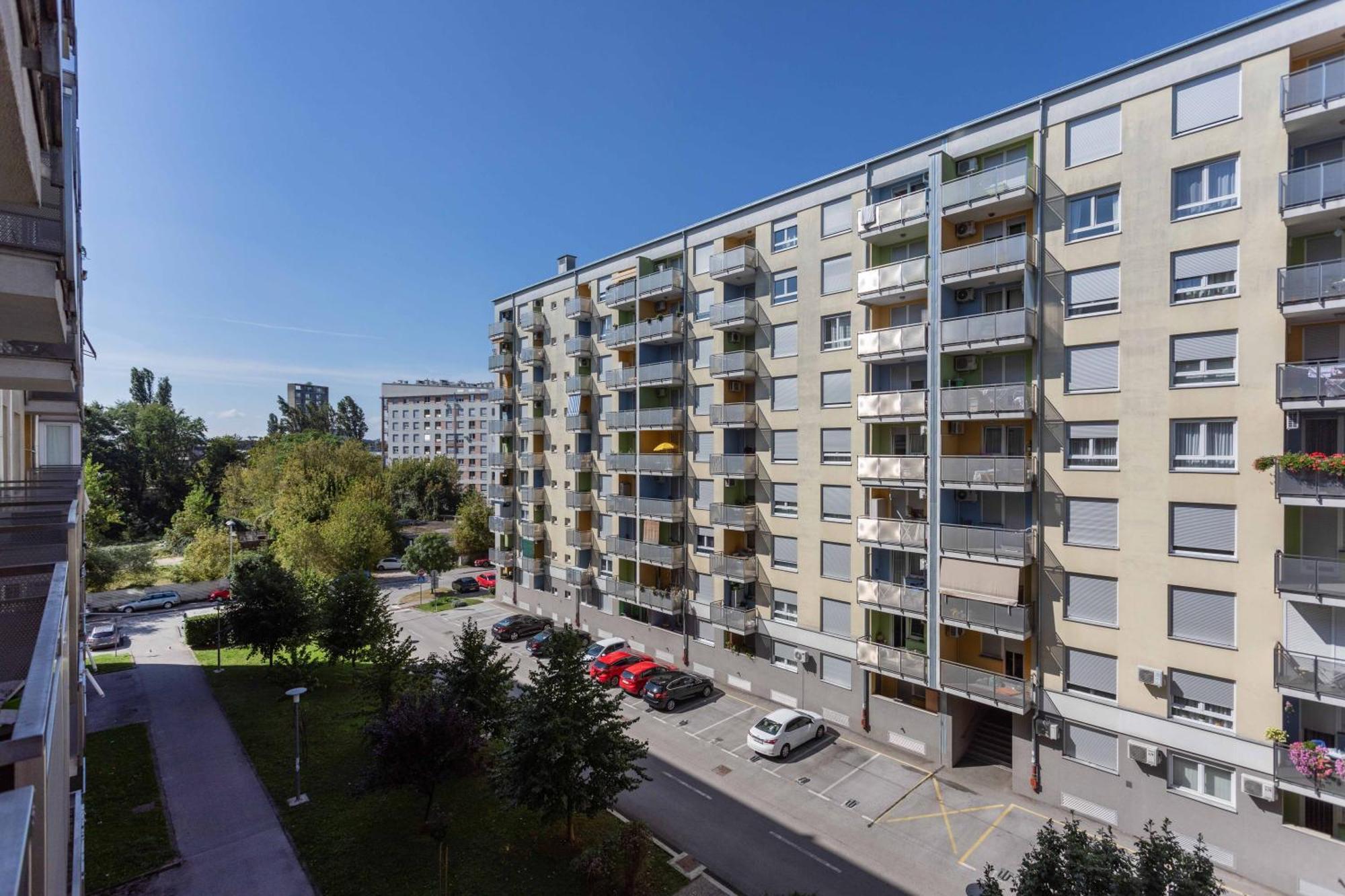 Sunny 1Bdr With Balcony & Parking Apartment Zagreb Exterior foto